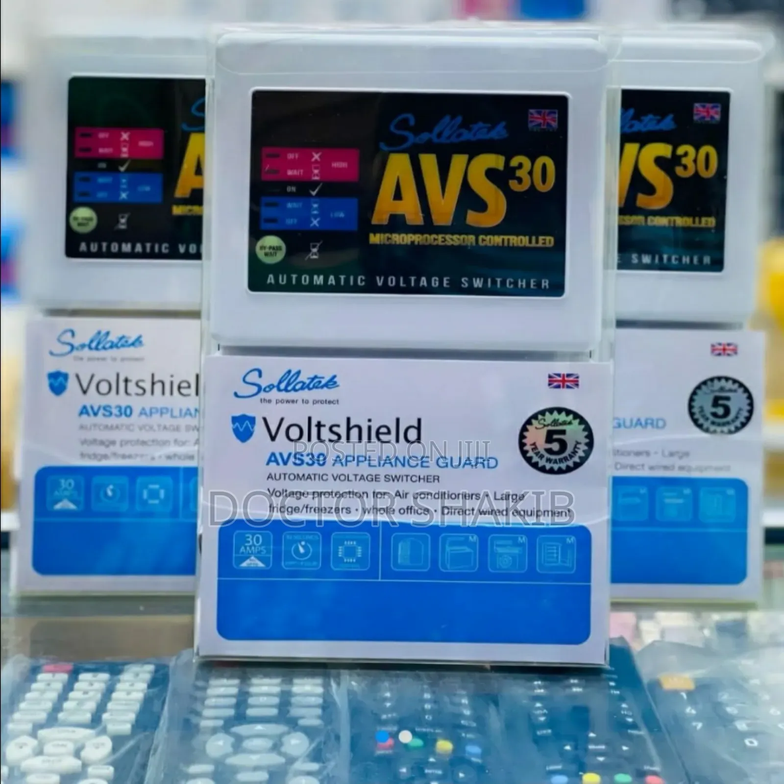 Avs-30 Automatic Power Over Voltage and Under Voltage