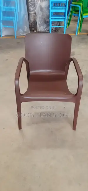 Executive Plastic Chairs (Brown)