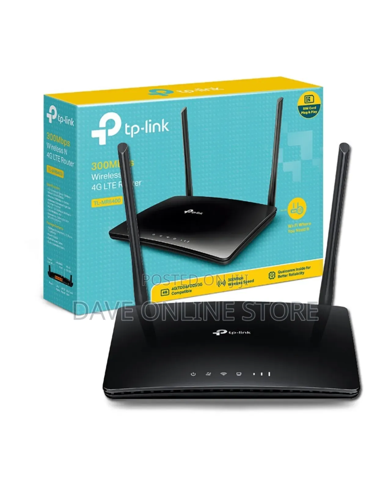 Tp-Link 4g Lte Router (Tl- Mr6400
