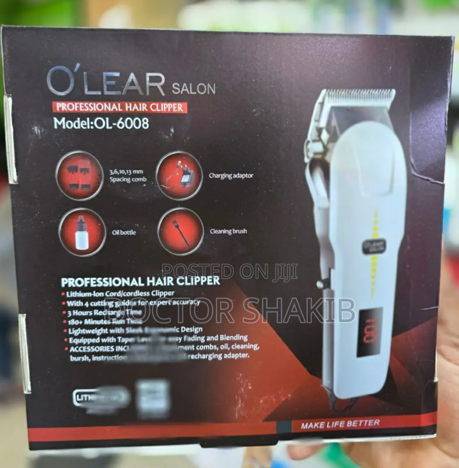 High Performance O'Lear Professional Hair Clipper