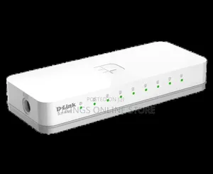 D-Link Des-1008c 8-Port 10/100 MBPS Unmanaged Network Switch