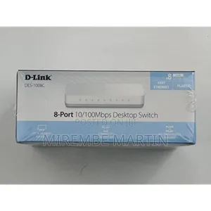 D Link 8 Port Switch Des 1008c