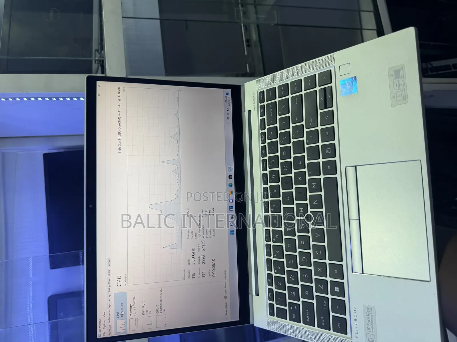 New Laptop HP EliteBook 840 G8 16GB Intel Core I7 SSD 512GB