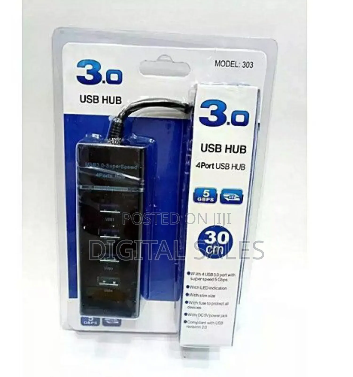 4-in-1 Usb Hub 3.0 - Expand Your Connectivity Options!