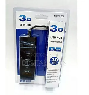 4-in-1 Usb Hub 3.0 - Expand Your Connectivity Options!