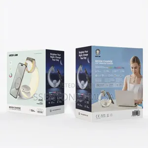 Green Lion Moon Charge 4-in-1 Wireless Charger - 15w Faster