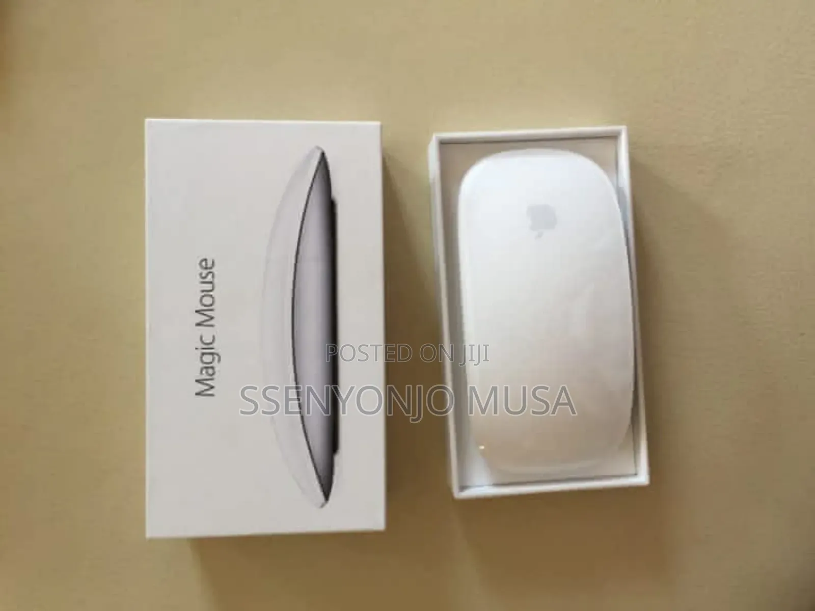 Apple Magic Mouse (Wireless, Rechargeable) -Silver (Renewed)
