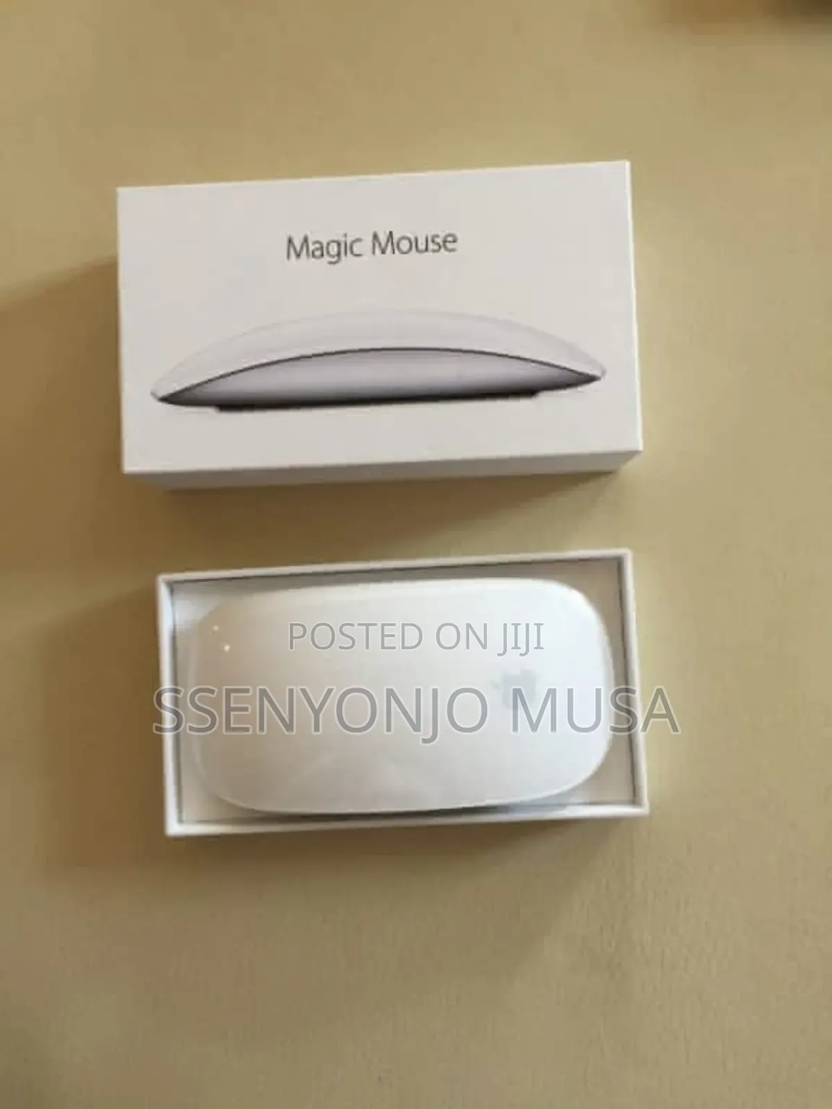 Apple Magic Mouse (Wireless, Rechargeable) -Silver (Renewed)