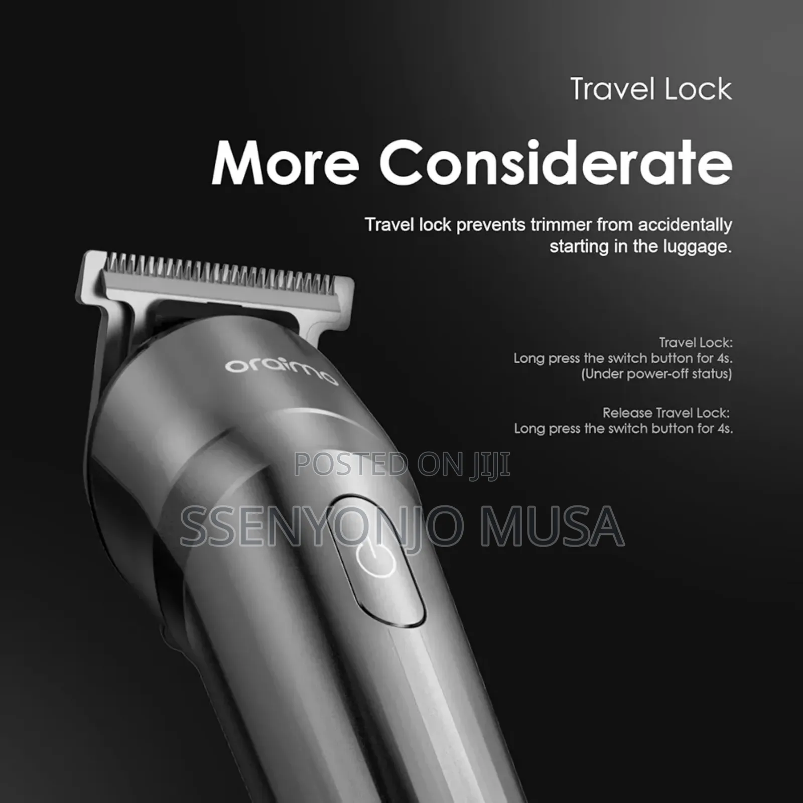 Oraimo Multi Grooming Kit - Cordless Hair Trimmer for Men