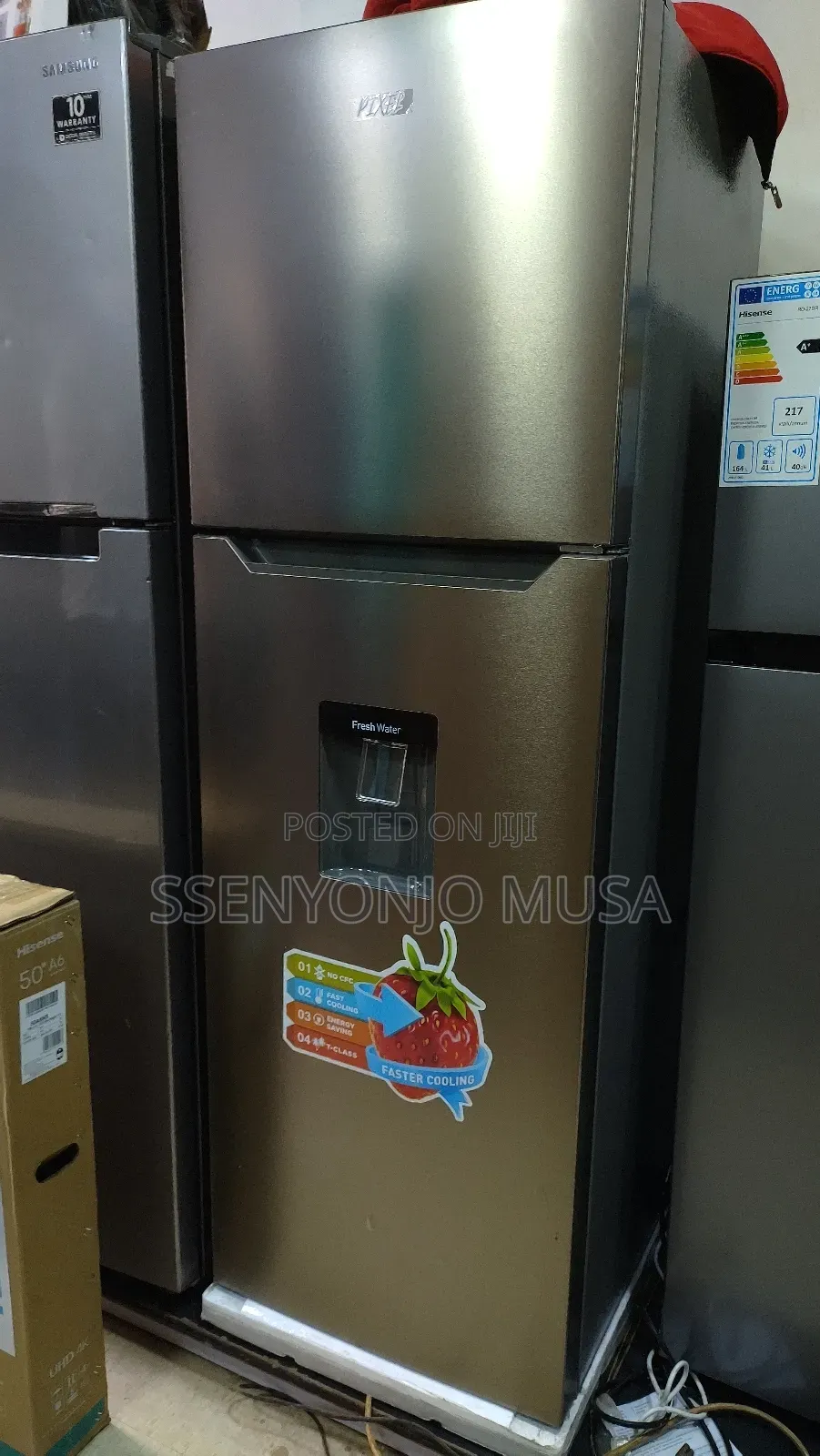 Pixel 358l Doubledoor Frost Free Fridge With Waterdispenser