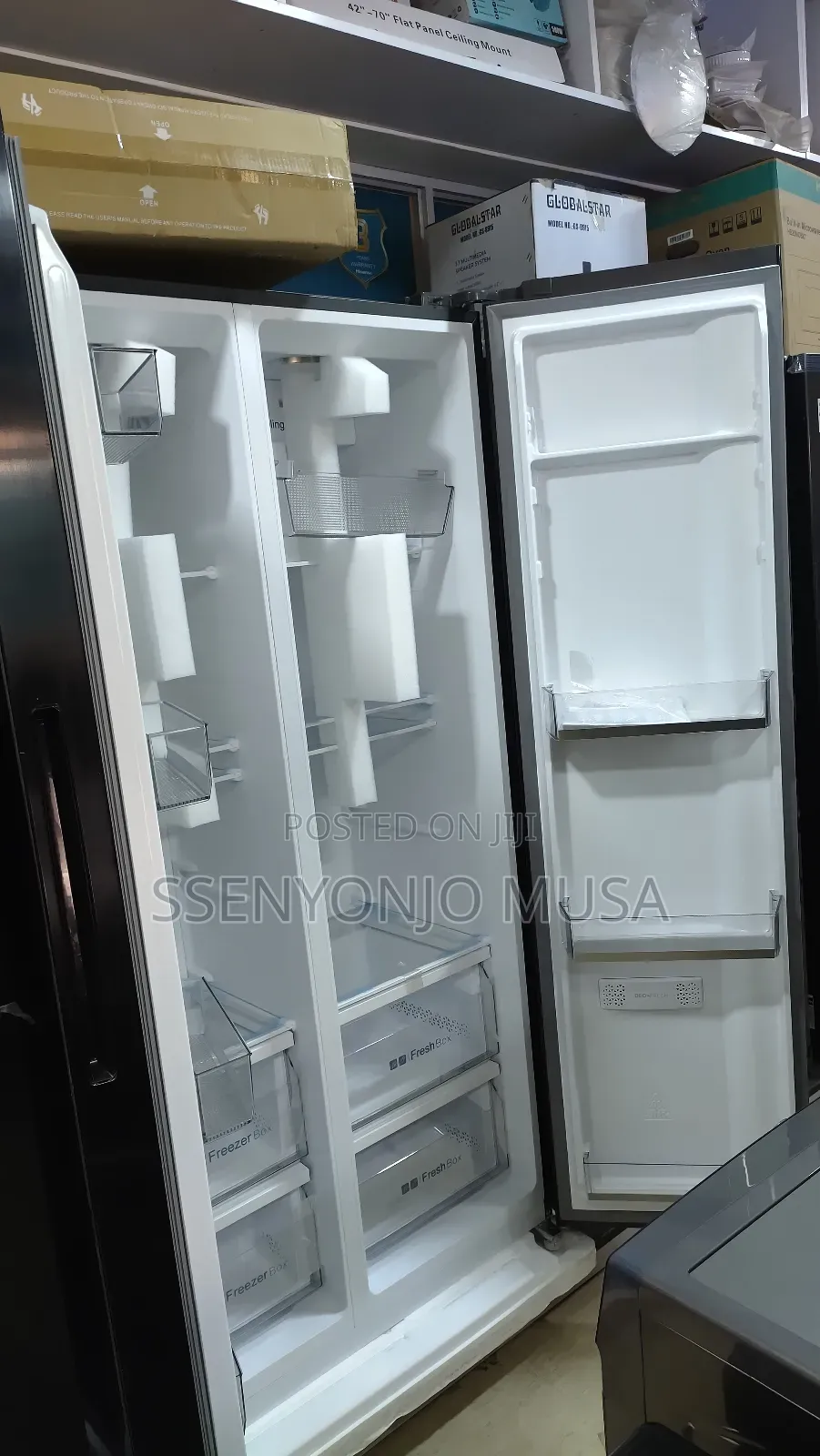 Pixel 670l Double Side-by-Side Fridge With Water Dispenser