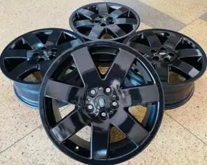 It Is Also Range Rover Size 20 the Golden Black Rims DNT Mis