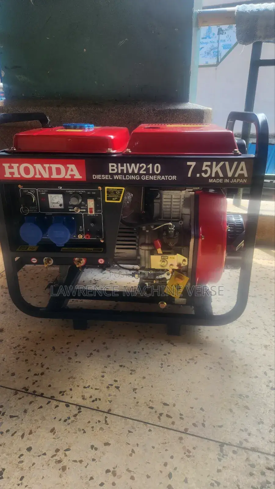 Diesel Welding Generator Honda 7.5kva