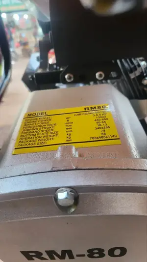 Gasoline Tamping Rammer Rm 80 6.5hp