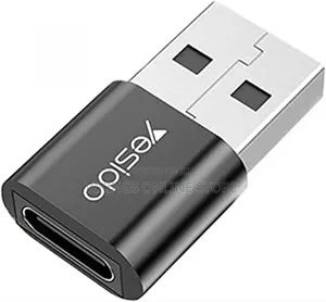 Yesido Gs09 Type-C to Usb Connector Adapter-Black
