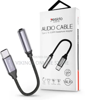 Yesido Type-C - 3,5 Mm Jack Audio Adapter - Yesido Yau19