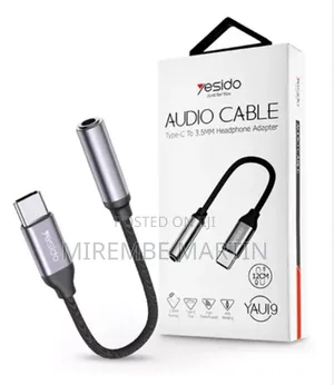 Yesido Yau19 Type C to Jack Adapter Usb C to Aux Audio