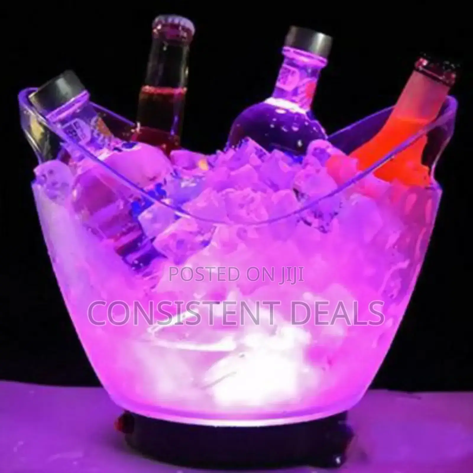 Rechargeable Led Ice Bucket