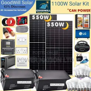 1100w Solar Kit (1100w Commercial Solar Energy System Kit)