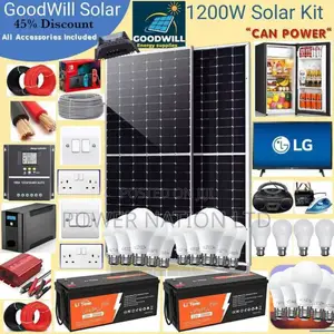 1200w Solar Kit (1200w Commercial Solar Energy System Kit)