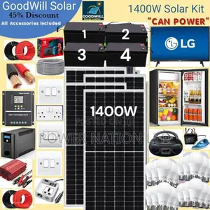 1400w Solar Kit (1400w Commercial Solar Energy System Kit)