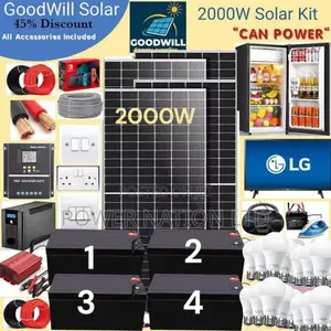 2000w Solar Kit (2000w Commercial Solar Energy System Kit)