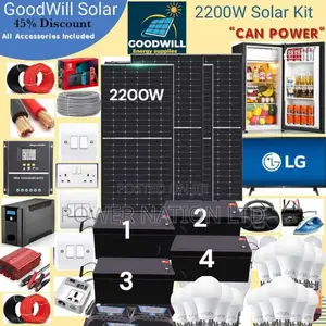 2200w Solar Kit (2200w Commercial Solar Energy System Kit)