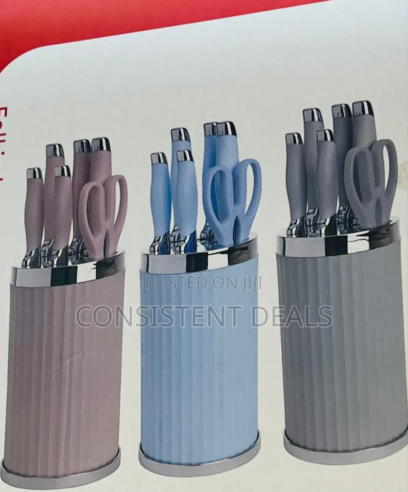 7 Pieces Kitchen Knife Set