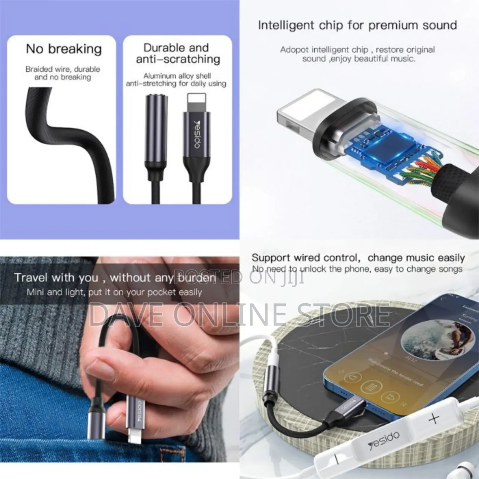 Yesido Yau21 Audio Adapter