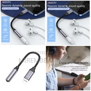 Yau21 High Fidelity No Noise Premium Sound Audio Cable
