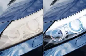 Car Head Lights Cleaning