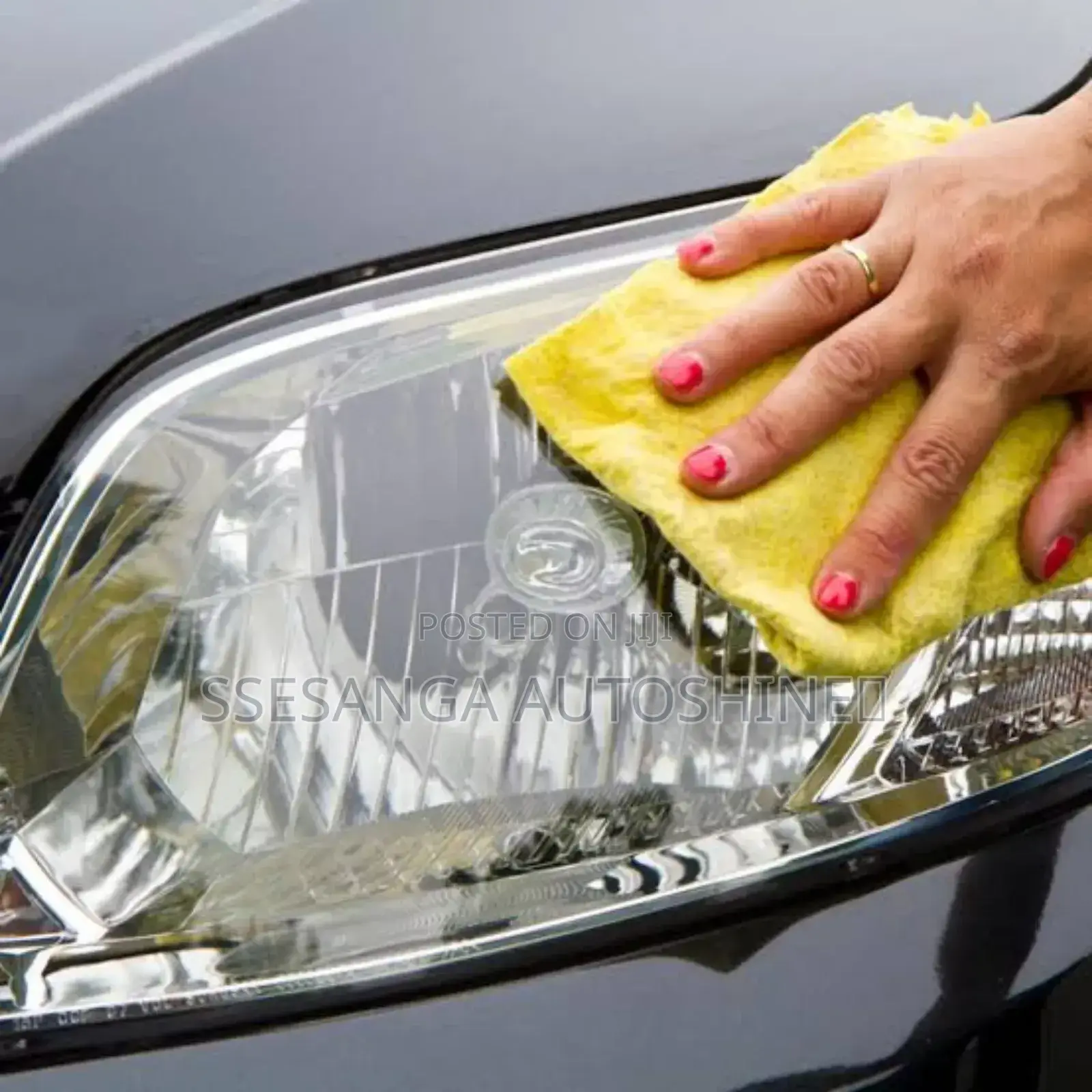 Car Head Lights Cleaning