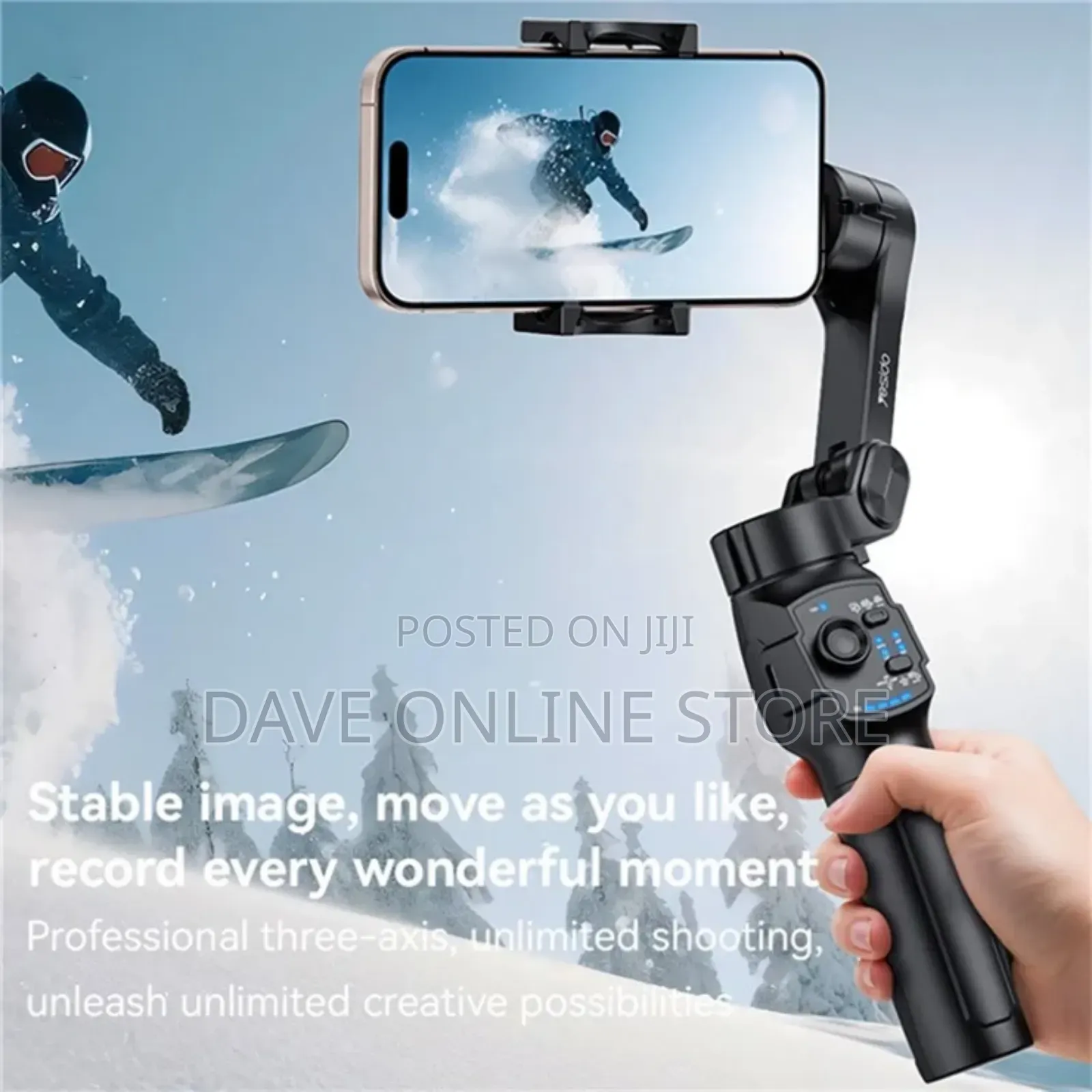 Yesido Sf27 4 Modes 3 Axis Handheld Gimbal Stabilizer