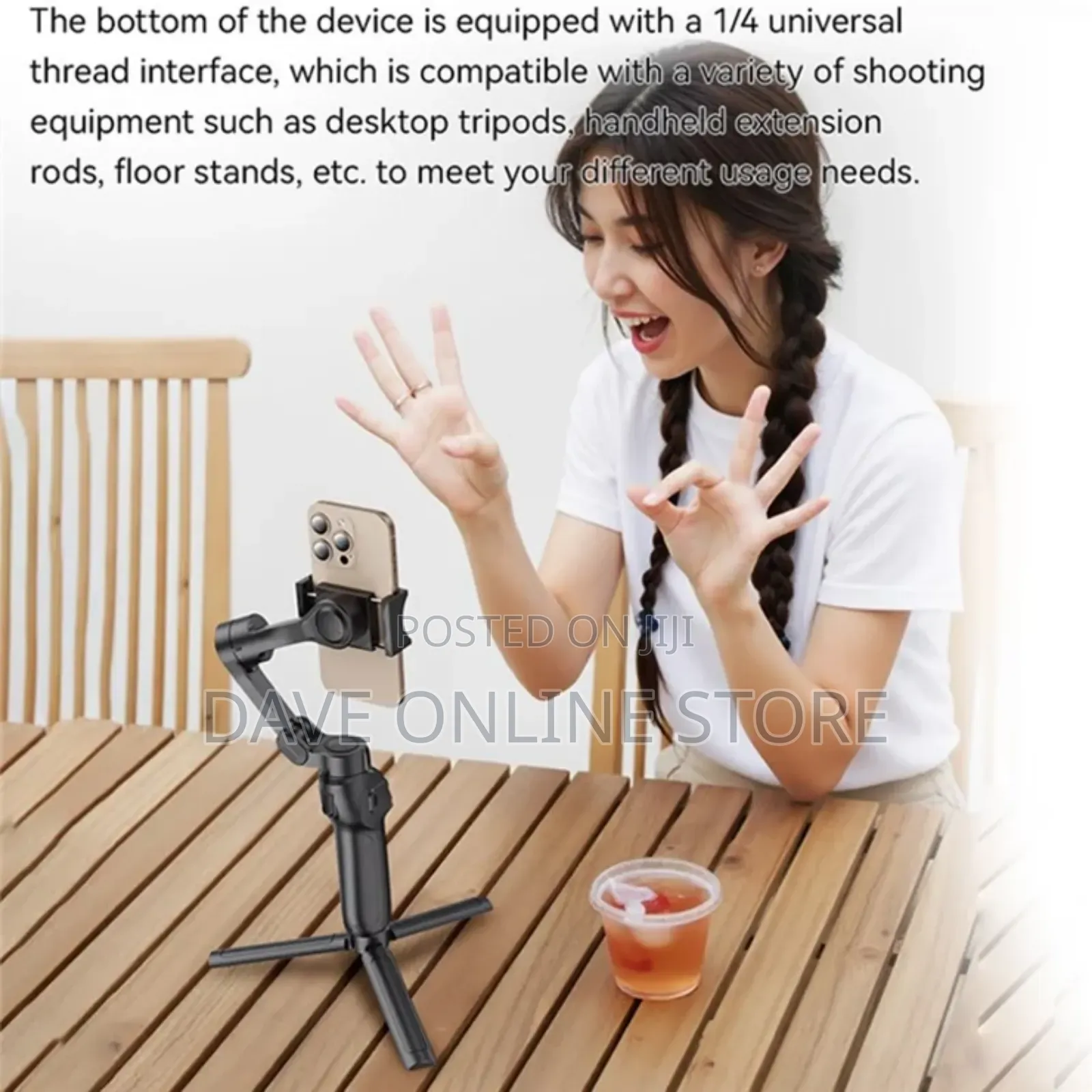 Yesido Sf27 4 Modes 3 Axis Handheld Gimbal Stabilizer
