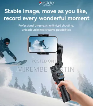 Three-Axis Shooting Gimbal Stabilizer Auto Face Tracking