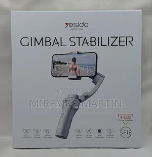 Sf18 Smart Mobile Phone Gimbal Stabilizer 360 Ai Auto Face