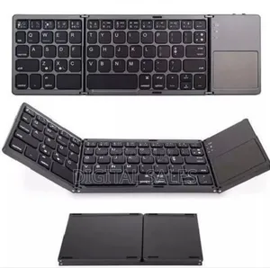 Wireless Bluetooth Tri-Folding Keyboard-Rechargeable