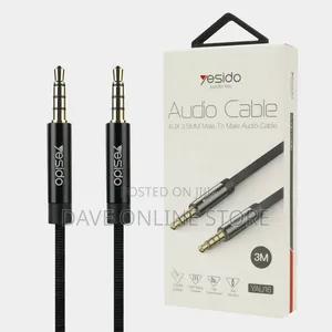 Yesido Audio Cable Aux 3.5mm Standard Length: 3m