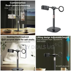 Yesido C297 Magnetic Dual-Purpose Desktop Live Phone Stand