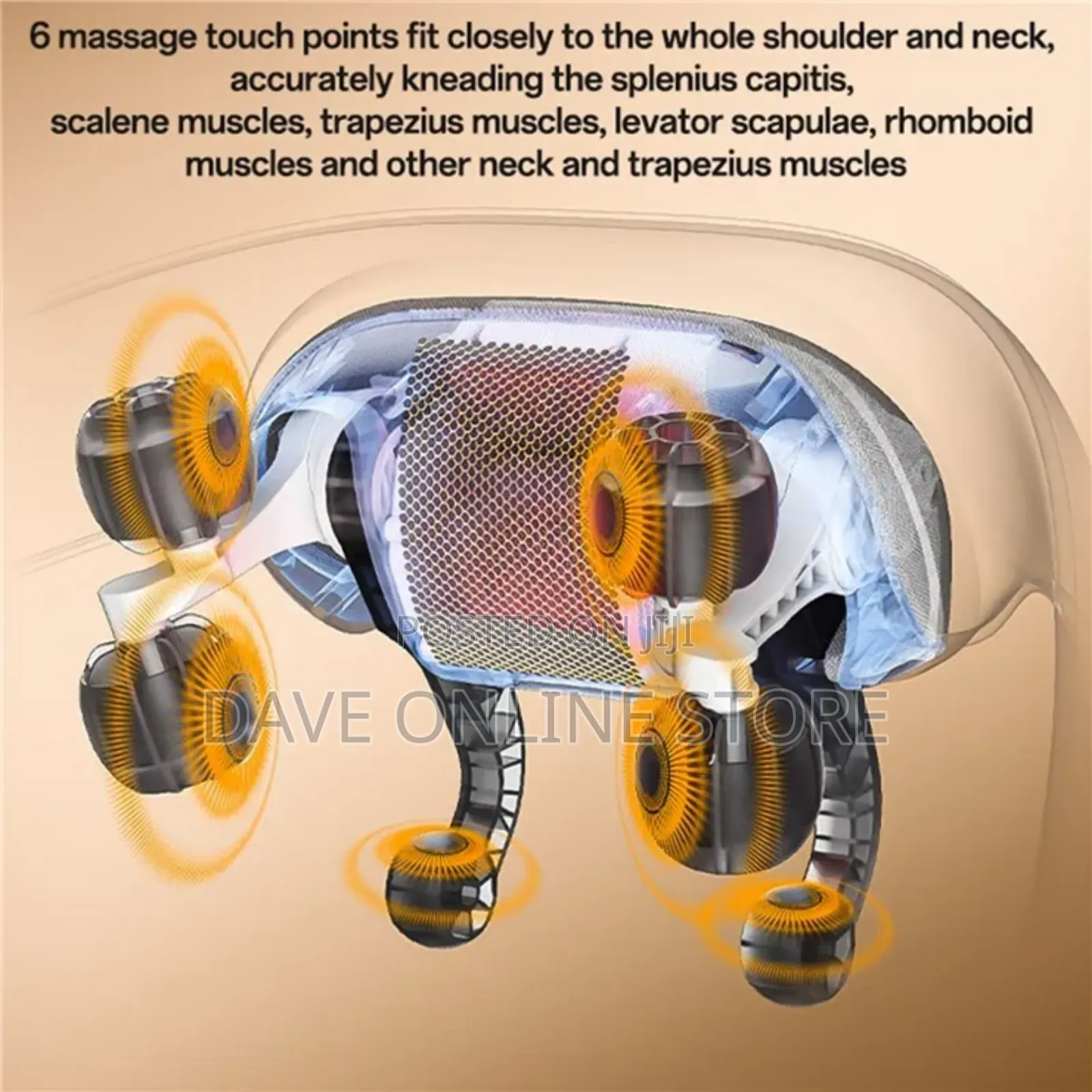 Yesido Mg11 Neck and Shoulder Massager 3 Adjustable Modes