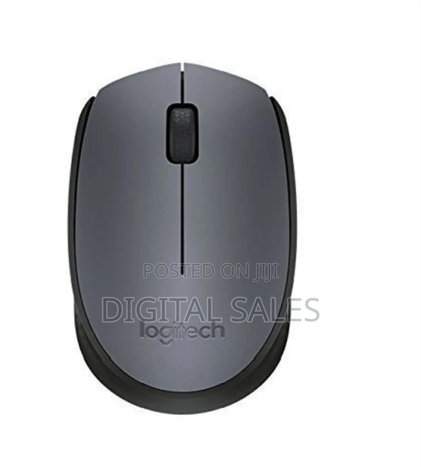 Logitech M170 Wireless Mouse, 2.4 GHZ - Grey/Black