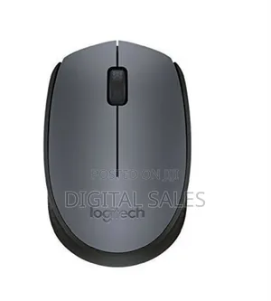 Logitech M170 Wireless Mouse, 2.4 GHZ - Grey/Black