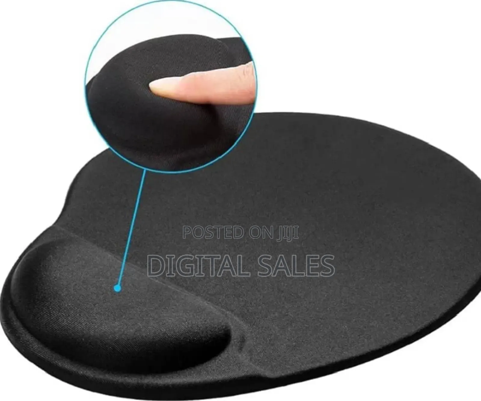 Mousepad With Gel Wrist Support