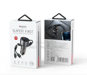 Y58 60w Fast Charging Car Type-C Port Charger