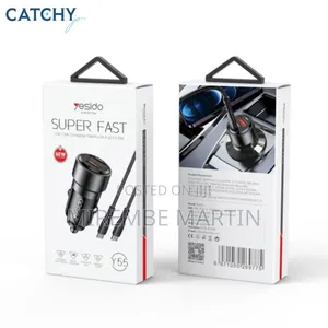 Yesido Y55 Car Charger With Type-C Cable (60w)