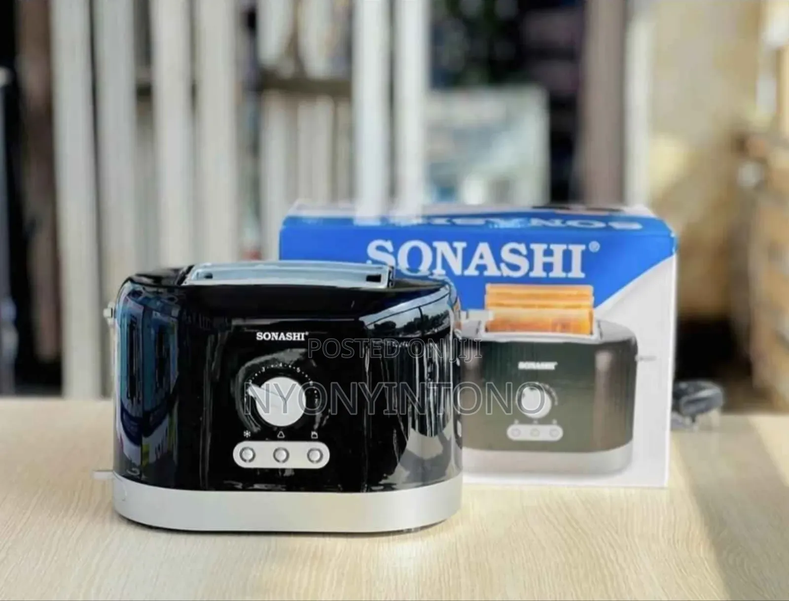 Sonashi High-Quality 2slice Bread Toaster With 2yr Warranty