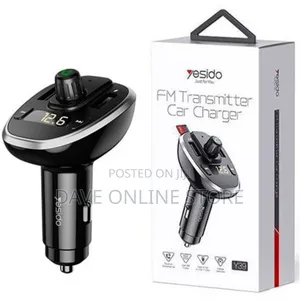 Y39 Fm Bluetooth Transmitter Music Player Car Charger