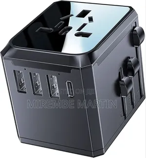 Yesido Universal Travel Adapter With 4 Ultra-Fast Usb Port