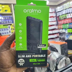 10000mah Oraimo Fast-Charging Power Bank