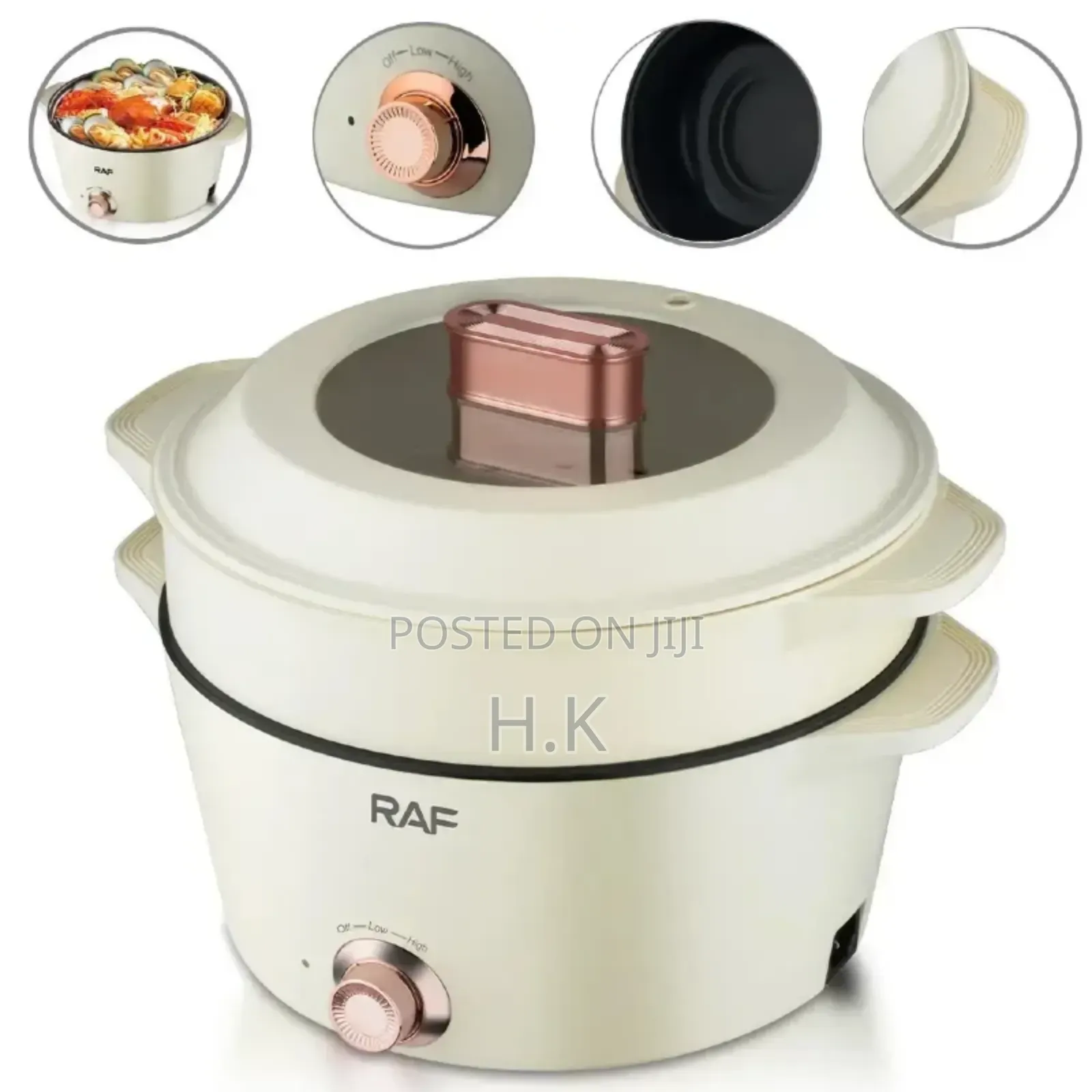 Raf Electric Hot Pot 1300w 7 + 5l